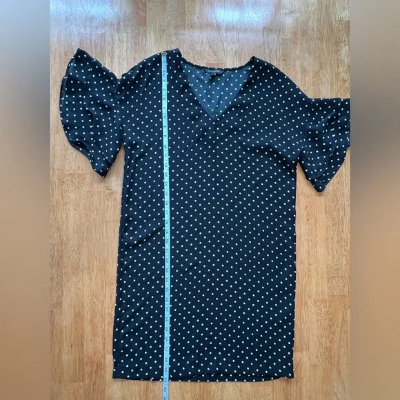 Black and white polka dot dress - Picture 2 of 7